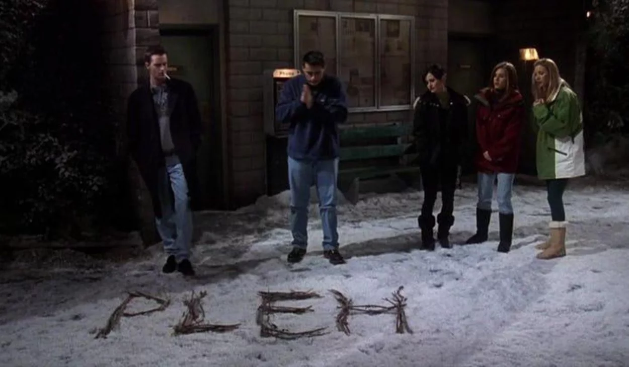 el apagón Friends nieve